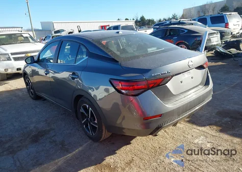 2025 Nissan Sentra Sv from USA, damaged, VIN 3N1AB8CVXSY389536